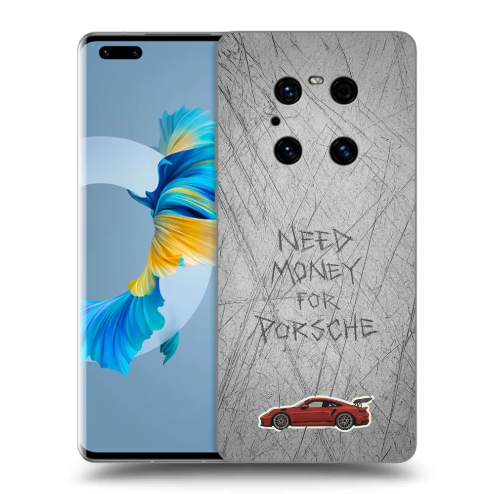 Silikónový prehľadný obal pre Huawei Mate 40 Pro - Garage Scratch