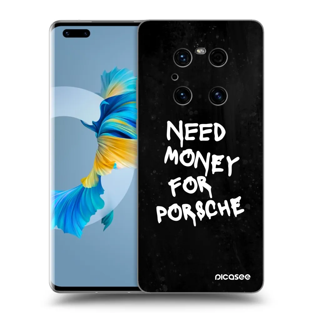 Picasee silikónový čierny obal pre Huawei Mate 40 Pro - Black Dollar