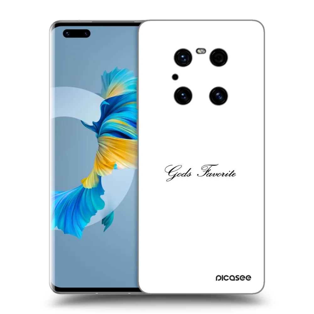 Silikónový prehľadný obal pre Huawei Mate 40 Pro - Gods Favorite