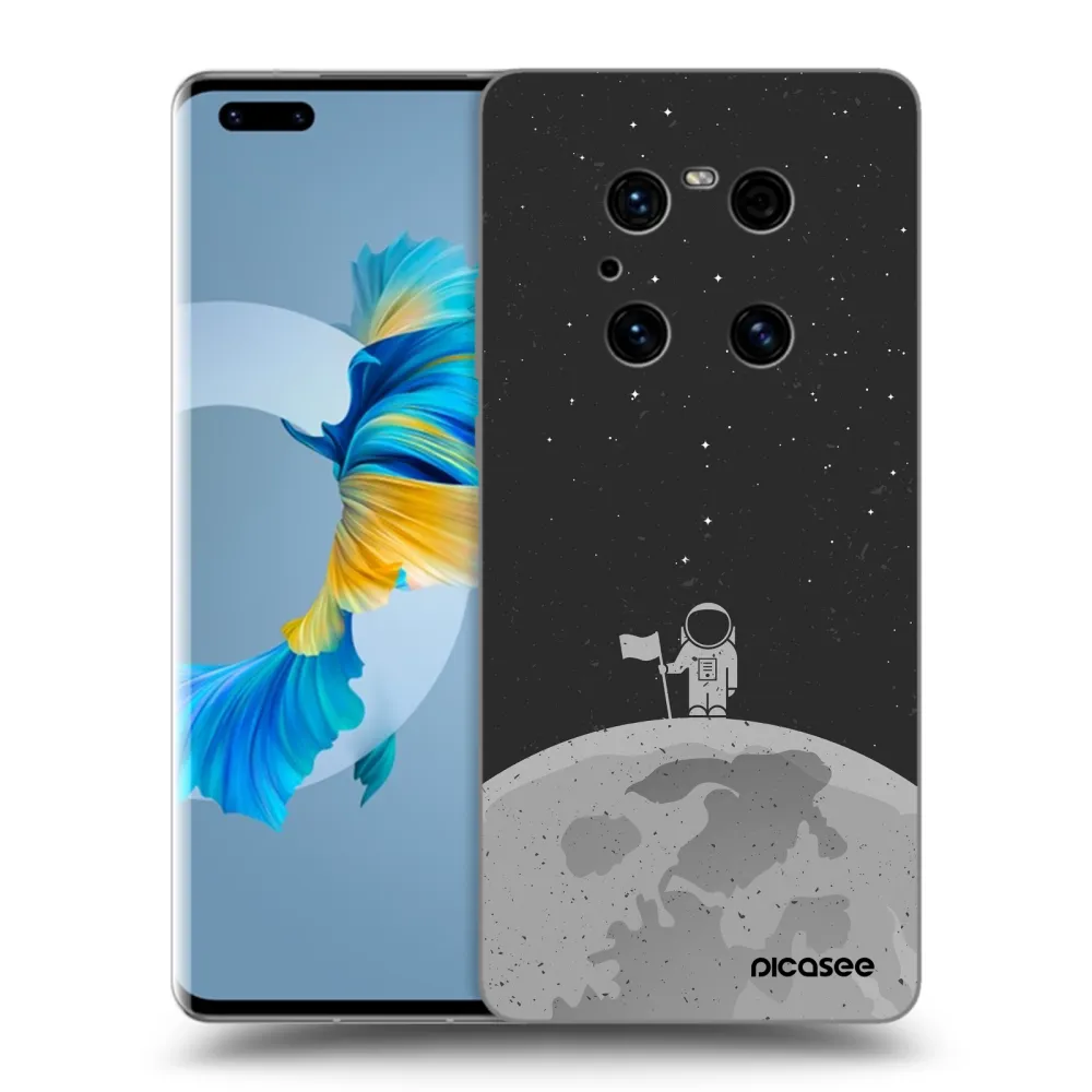 Silikónový prehľadný obal pre Huawei Mate 40 Pro - Astronaut