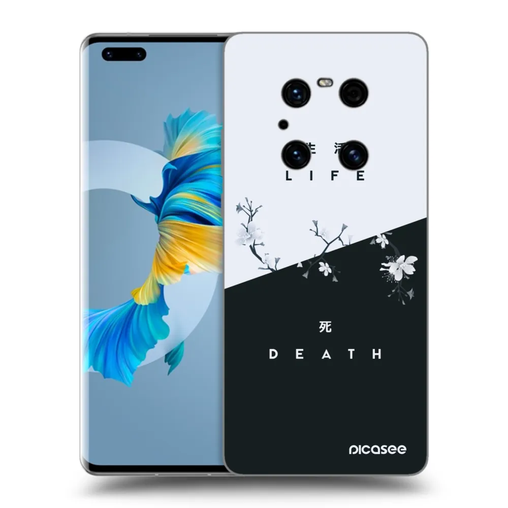 Silikónový prehľadný obal pre Huawei Mate 40 Pro - Živý - Mŕtvy