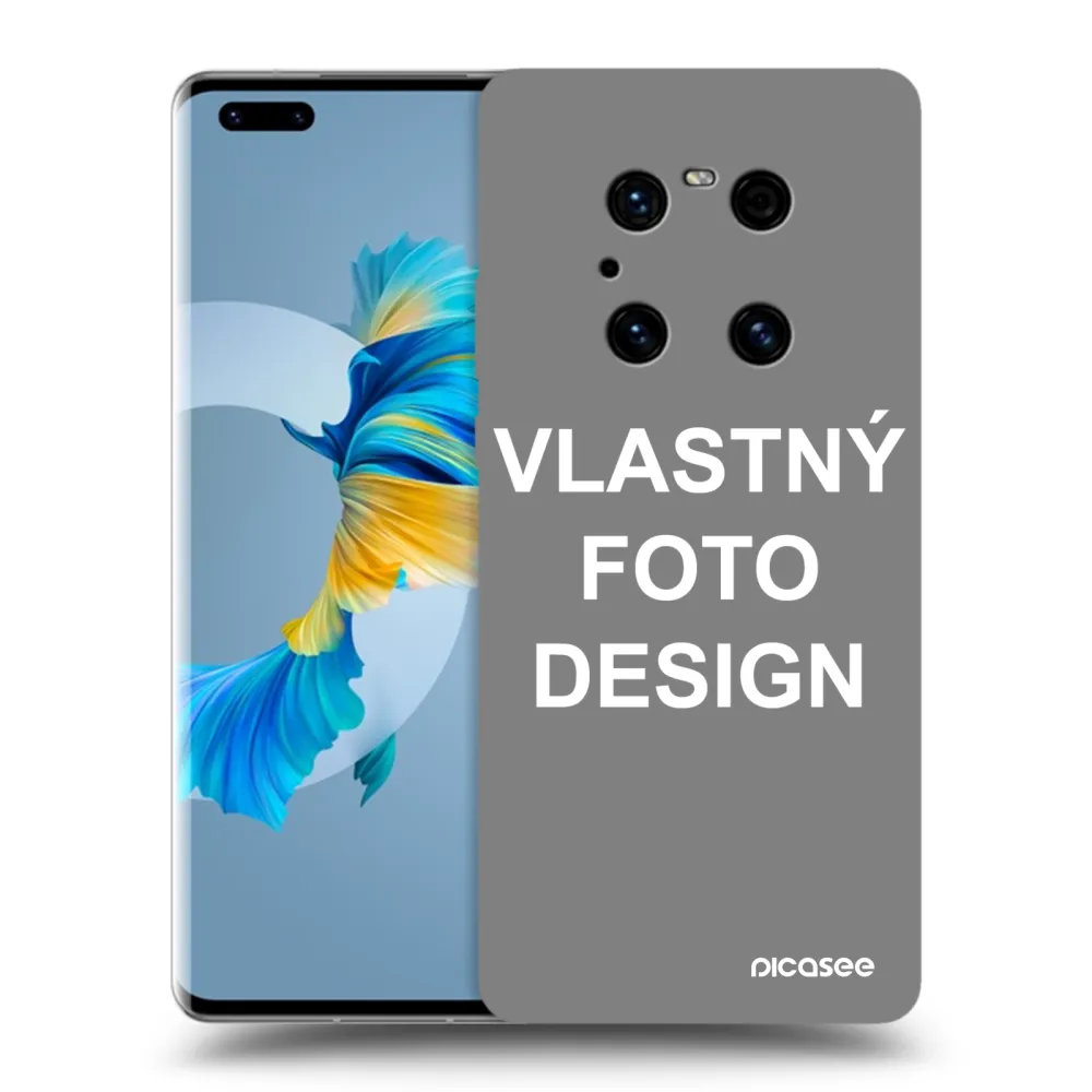 Silikónový prehľadný obal pre Huawei Mate 40 Pro - Vlastný fotka/motiv