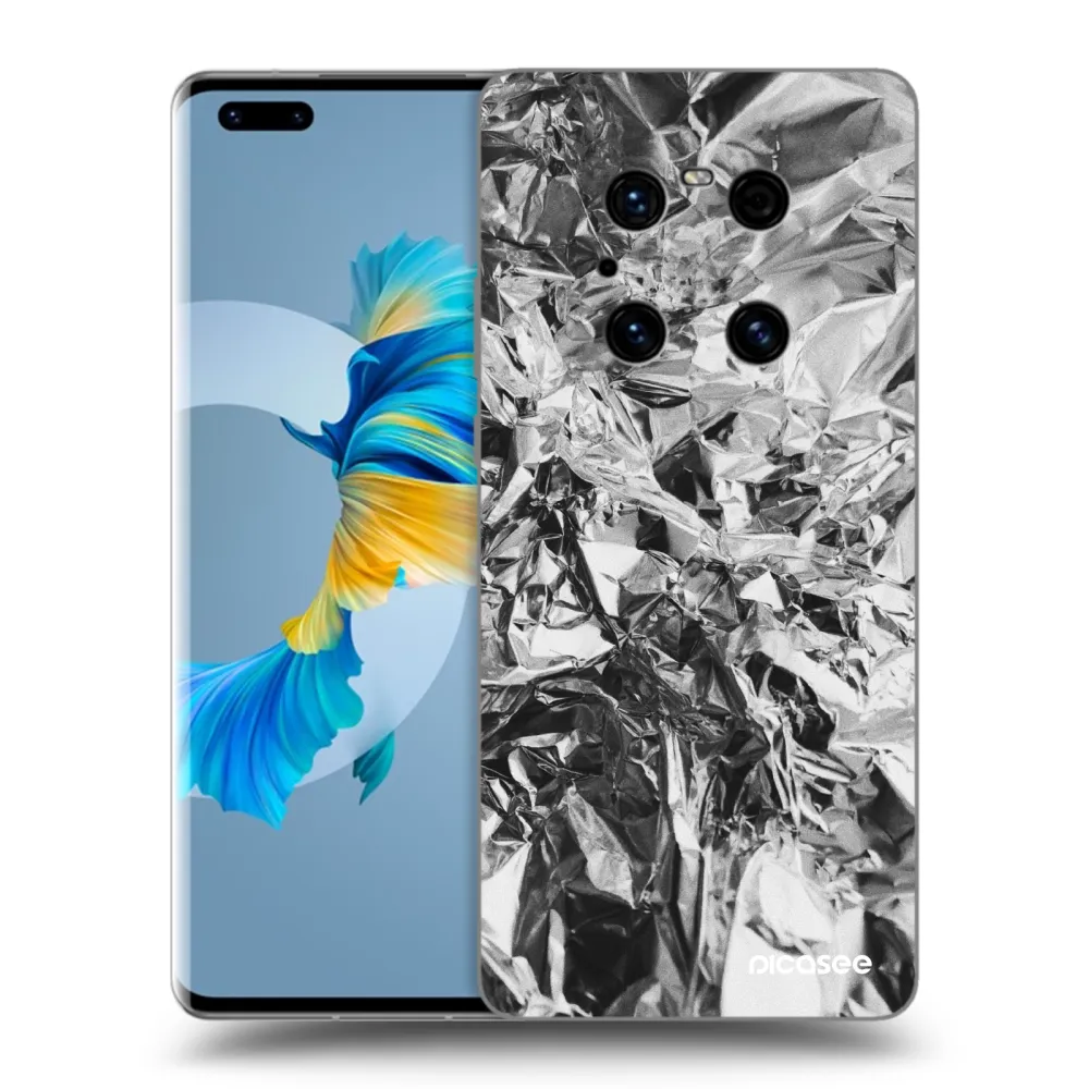 Silikónový prehľadný obal pre Huawei Mate 40 Pro - Chrome