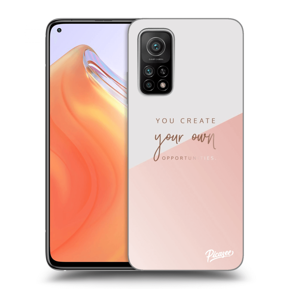 Picasee silikónový čierny obal pre Xiaomi Mi 10T - You create your own opportunities