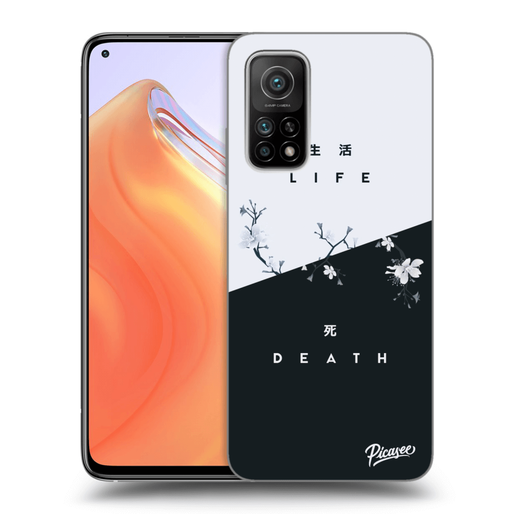 Picasee silikónový prehľadný obal pre Xiaomi Mi 10T - Life - Death
