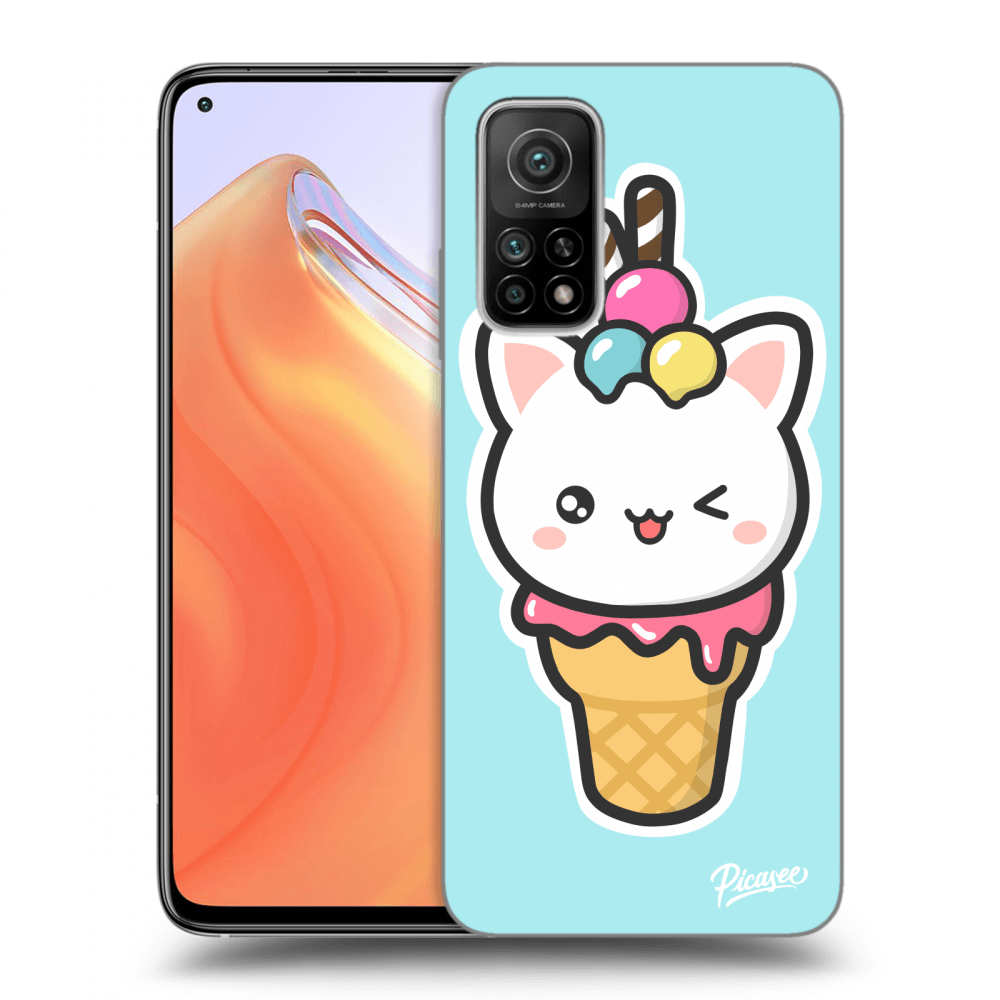 Picasee ULTIMATE CASE pro Xiaomi Mi 10T - Ice Cream Cat