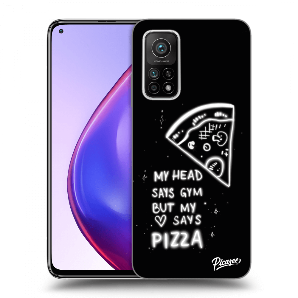 Picasee silikónový prehľadný obal pre Xiaomi Mi 10T Pro - Pizza