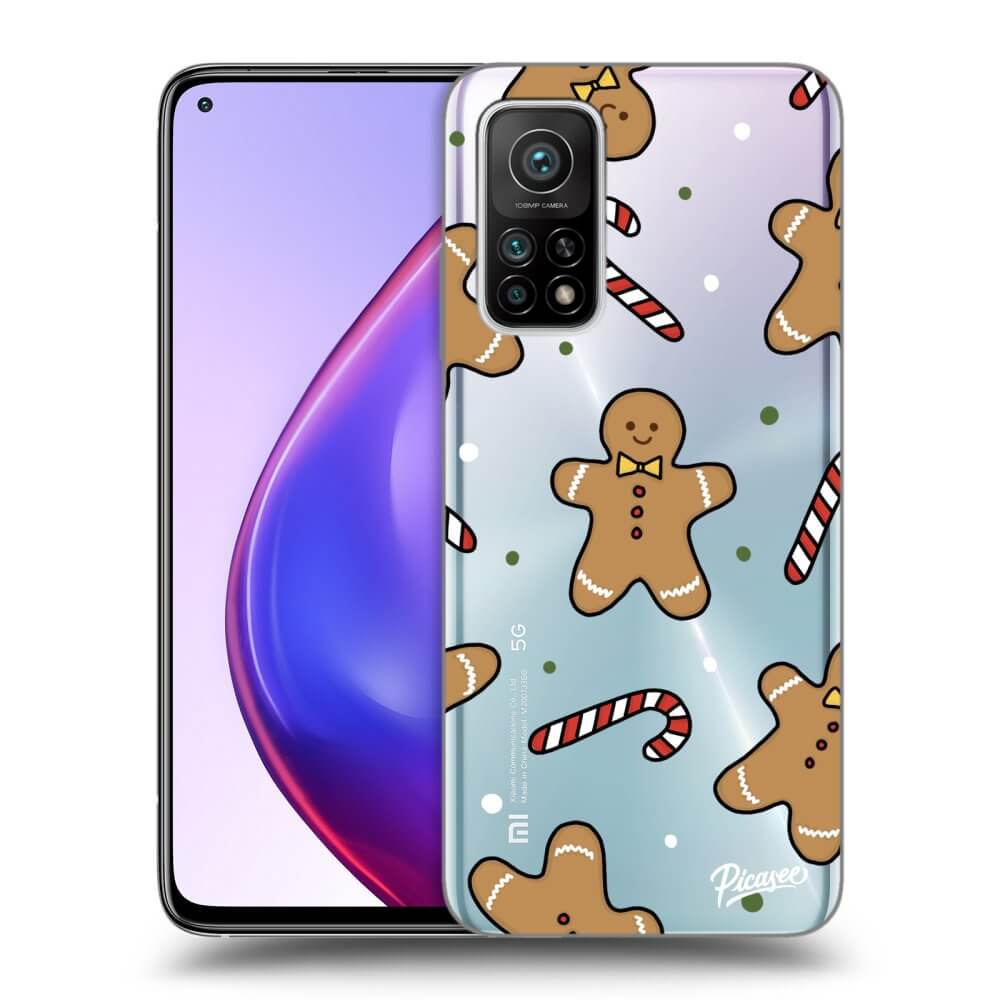 Picasee silikónový prehľadný obal pre Xiaomi Mi 10T Pro - Gingerbread