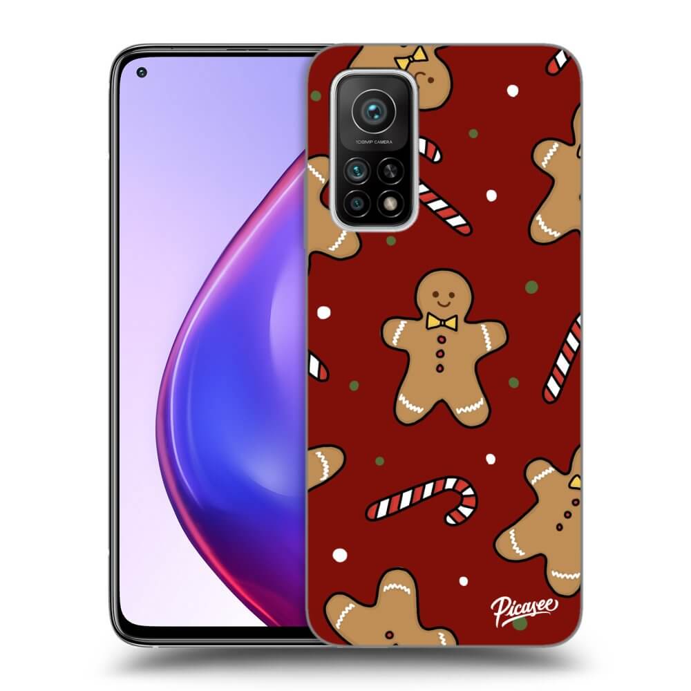 Picasee silikónový čierny obal pre Xiaomi Mi 10T Pro - Gingerbread 2