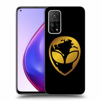 Obal pre Xiaomi Mi 10T Pro - EARTH - Gold Alien 3.0