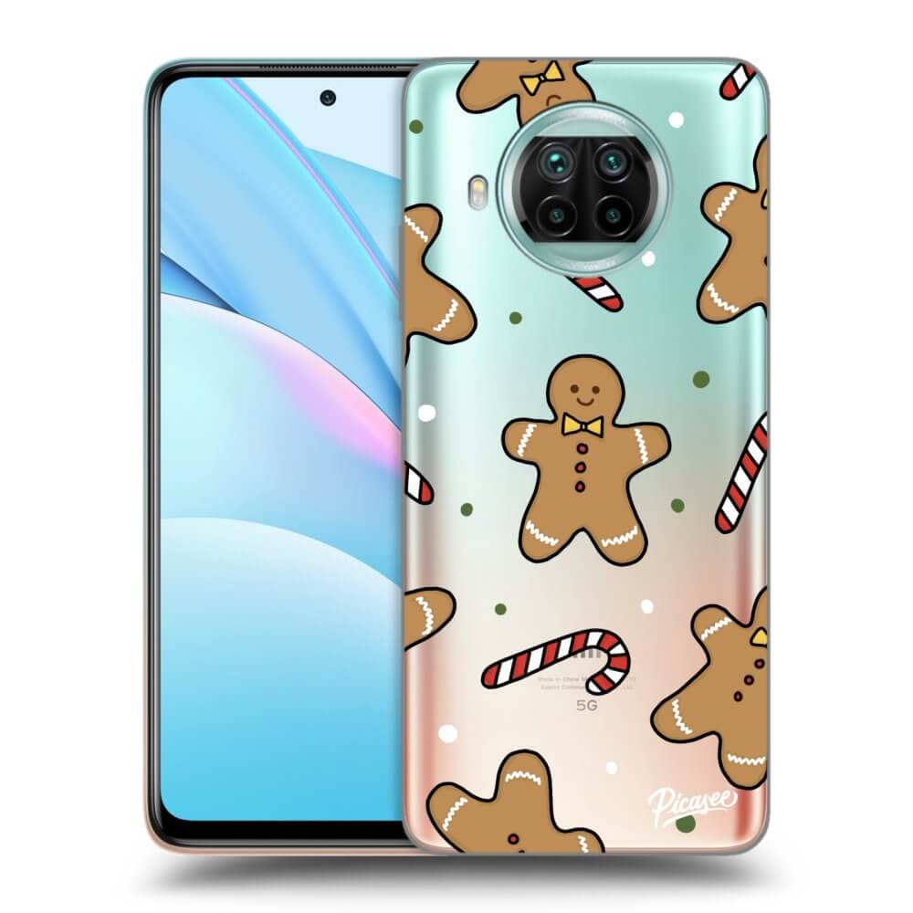 Picasee silikónový prehľadný obal pre Xiaomi Mi 10T Lite - Gingerbread