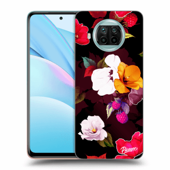 Picasee silikónový prehľadný obal pre Xiaomi Mi 10T Lite - Flowers and Berries