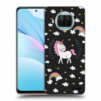Picasee silikónový čierny obal pre Xiaomi Mi 10T Lite - Unicorn star heaven