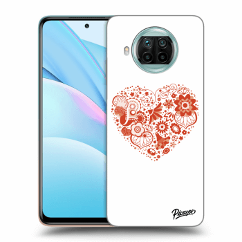 Picasee silikónový čierny obal pre Xiaomi Mi 10T Lite - Big heart