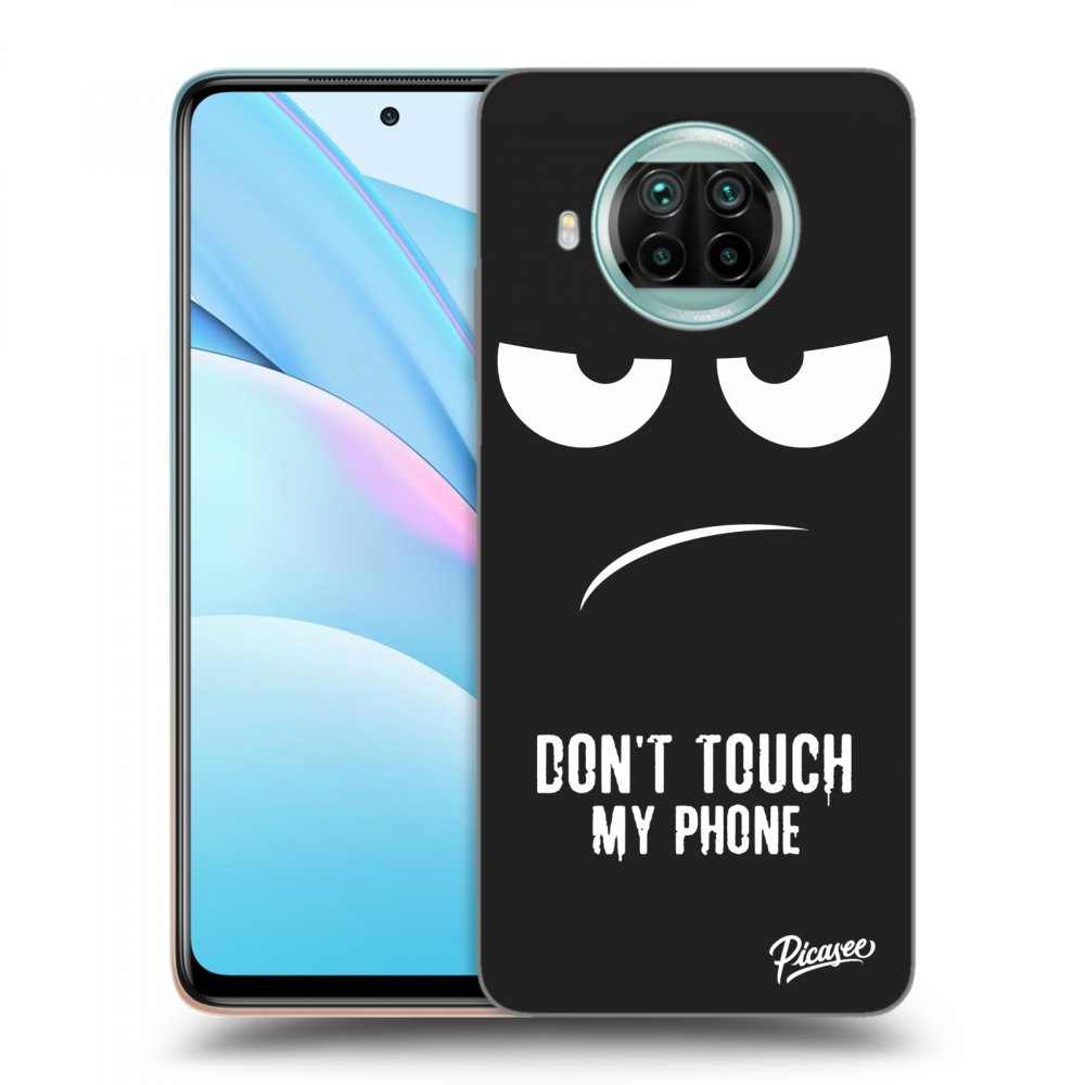 Picasee silikónový čierny obal pre Xiaomi Mi 10T Lite - Don't Touch My Phone