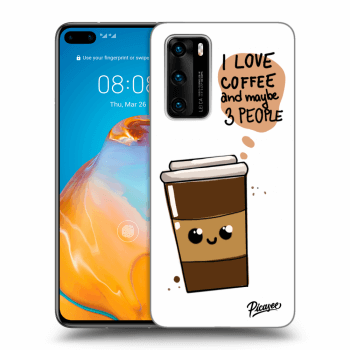 Obal pre Huawei P40 - Cute coffee