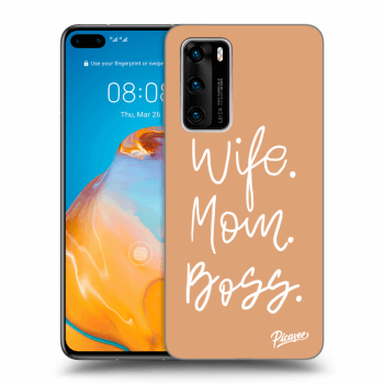 Obal pre Huawei P40 - Boss Mama