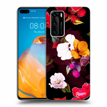 Obal pre Huawei P40 - Flowers and Berries