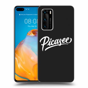 Picasee silikónový čierny obal pre Huawei P40 - Picasee - White