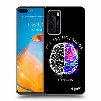 Obal pre Huawei P40 - Brain - White