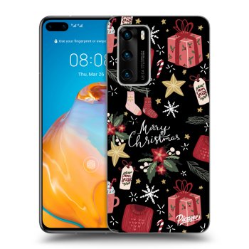 Obal pre Huawei P40 - Christmas