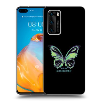 Obal pre Huawei P40 - Diamanty Blue