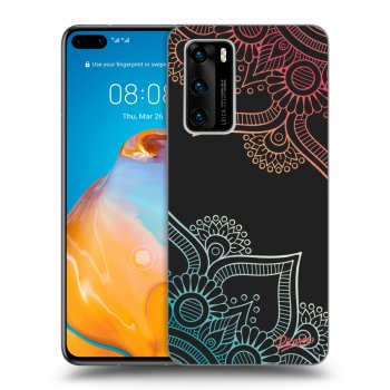 Obal pre Huawei P40 - Flowers pattern