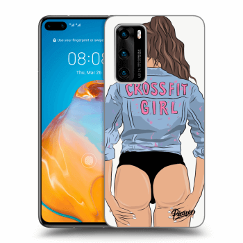 Obal pre Huawei P40 - Crossfit girl - nickynellow