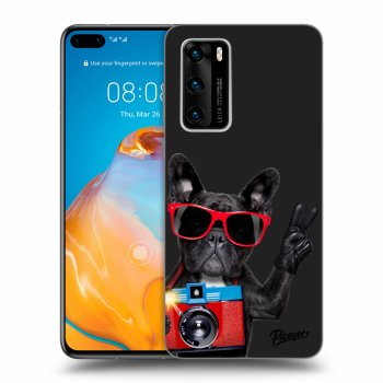 Obal pre Huawei P40 - French Bulldog