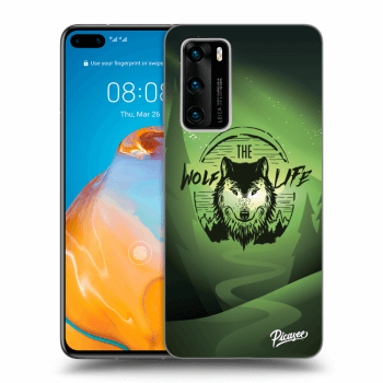 Obal pre Huawei P40 - Wolf life