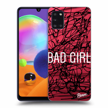 Picasee silikónový čierny obal pre Samsung Galaxy A31 A315F - Bad girl