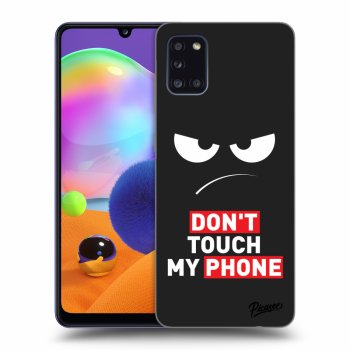 Obal pre Samsung Galaxy A31 A315F - Angry Eyes - Transparent