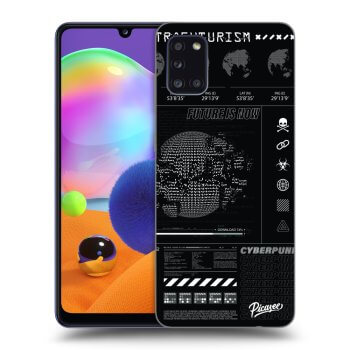 Picasee silikónový čierny obal pre Samsung Galaxy A31 A315F - FUTURE