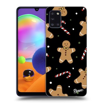Picasee silikónový čierny obal pre Samsung Galaxy A31 A315F - Gingerbread