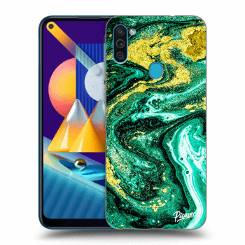 Obal pre Samsung Galaxy M11 - Green Gold