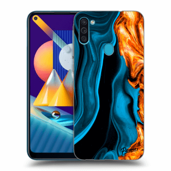 Obal pre Samsung Galaxy M11 - Gold blue