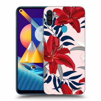 Obal pre Samsung Galaxy M11 - Red Lily