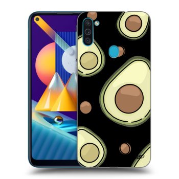 Picasee silikónový čierny obal pre Samsung Galaxy M11 - Avocado