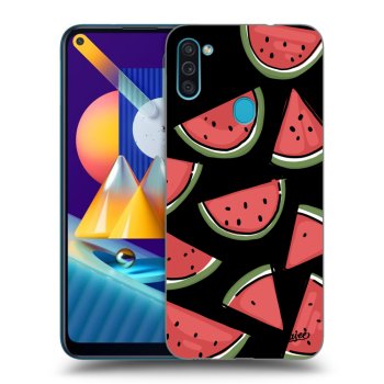 Picasee silikónový čierny obal pre Samsung Galaxy M11 - Melone