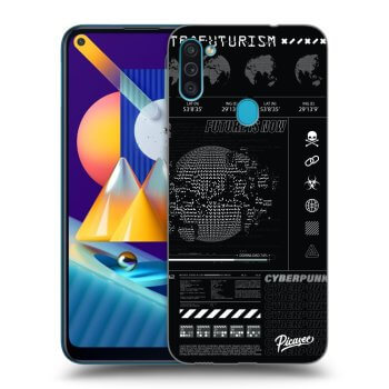 Picasee silikónový čierny obal pre Samsung Galaxy M11 - FUTURE