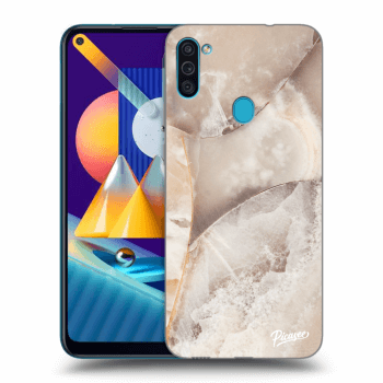 Obal pre Samsung Galaxy M11 - Cream marble