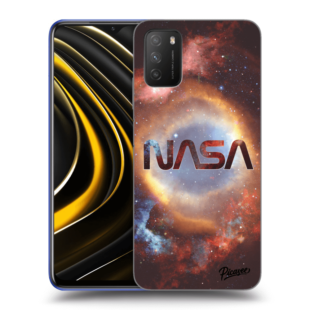 Picasee silikónový čierny obal pre Xiaomi Poco M3 - Nebula