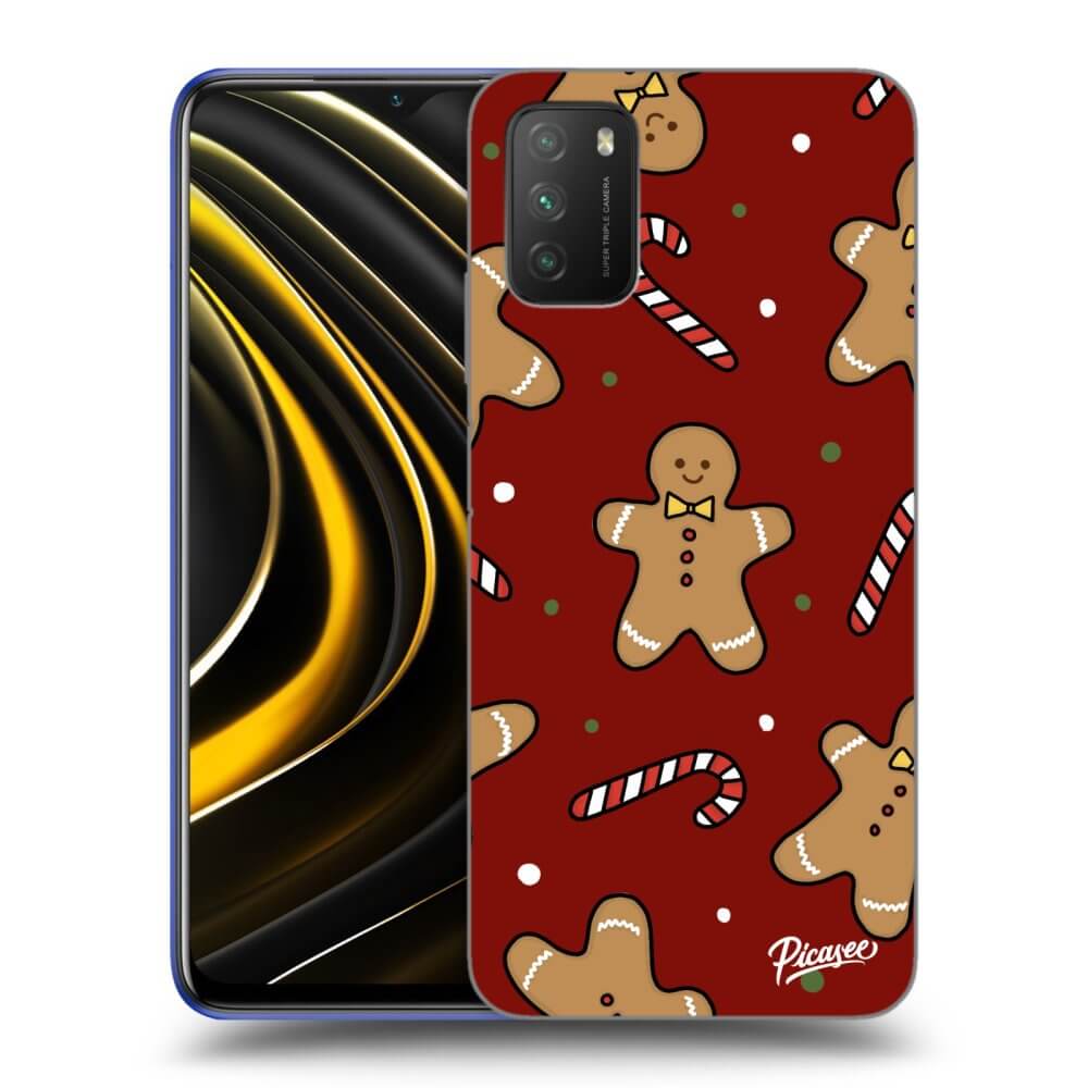 Picasee silikónový prehľadný obal pre Xiaomi Poco M3 - Gingerbread 2
