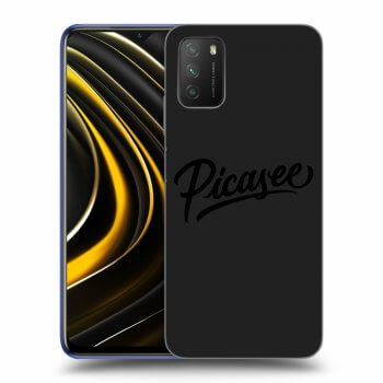 Picasee silikónový čierny obal pre Xiaomi Poco M3 - Picasee - black