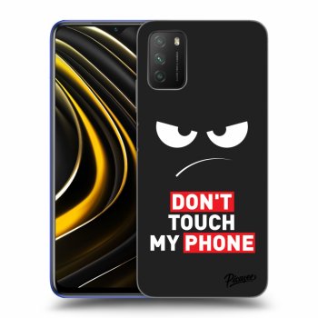 Obal pre Xiaomi Poco M3 - Angry Eyes - Transparent