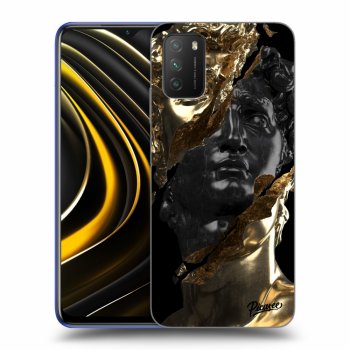 Obal pre Xiaomi Poco M3 - Gold - Black