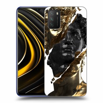 Picasee ULTIMATE CASE pro Xiaomi Poco M3 - Gold - Black