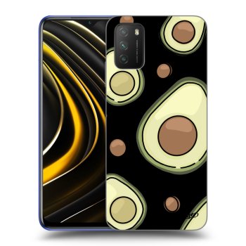 Picasee silikónový čierny obal pre Xiaomi Poco M3 - Avocado