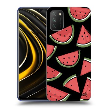 Picasee silikónový čierny obal pre Xiaomi Poco M3 - Melone