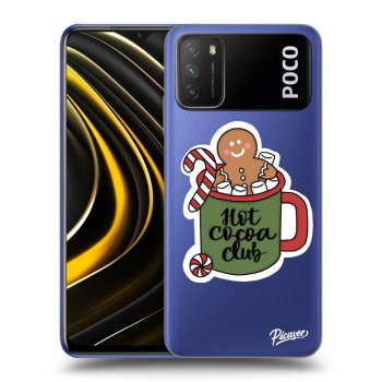 Picasee silikónový prehľadný obal pre Xiaomi Poco M3 - Hot Cocoa Club